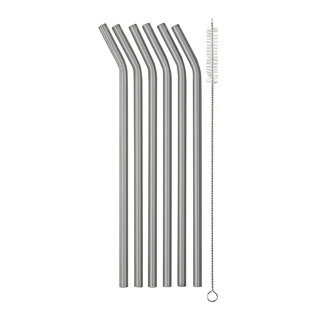 Barista Glastrinkhalme 6 stück